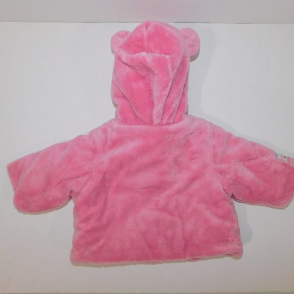 Disney Store Winnie the Pooh Little Friends 3-6 Months Pink Bear Fleece Jacket - Picture 8 of 9